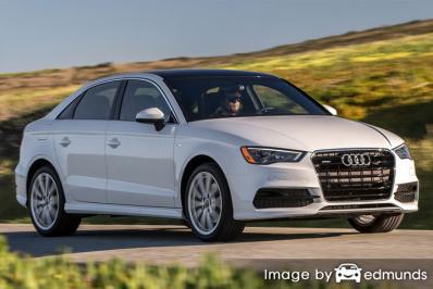 Insurance quote for Audi A3 in Miami