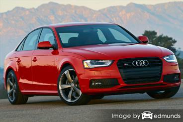 Insurance quote for Audi S4 in Miami