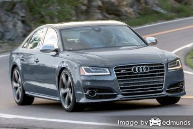 Insurance quote for Audi S8 in Miami