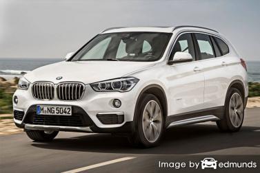 Insurance quote for BMW X1 in Miami