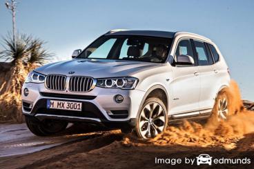 Insurance quote for BMW X3 in Miami