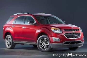 Insurance quote for Chevy Equinox in Miami