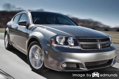 Insurance rates Dodge Avenger in Miami