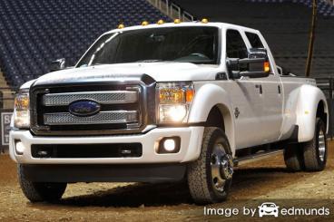 Insurance quote for Ford F-350 in Miami
