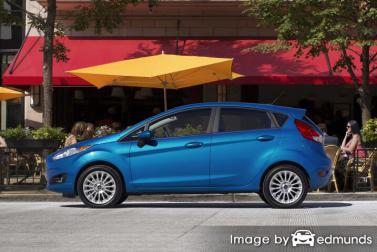 Insurance rates Ford Fiesta in Miami