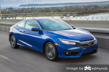 Insurance quote for Honda Civic in Miami