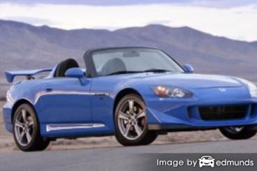 Insurance rates Honda S2000 in Miami