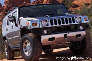 Discount Hummer H2 insurance