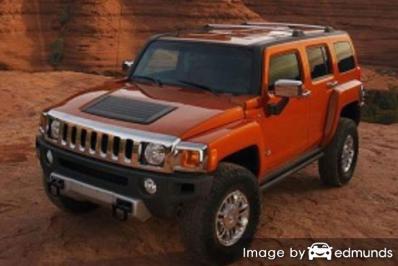 Insurance quote for Hummer H3 in Miami