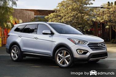 Insurance quote for Hyundai Santa Fe in Miami