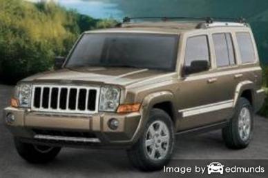 Insurance quote for Jeep Commander in Miami