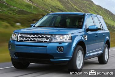 Insurance rates Land Rover LR2 in Miami