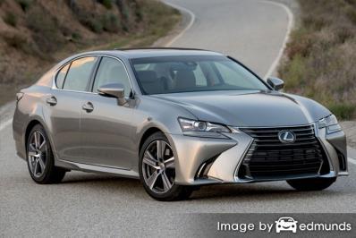 Insurance rates Lexus GS 200t in Miami