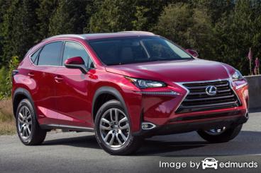 Insurance quote for Lexus NX 300h in Miami