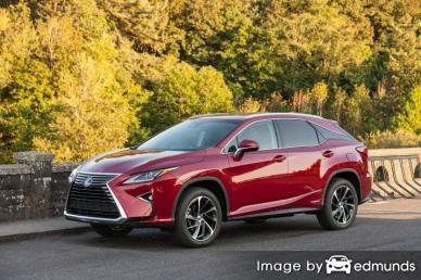 Insurance rates Lexus RX 450h in Miami