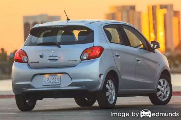 Insurance quote for Mitsubishi Mirage in Miami