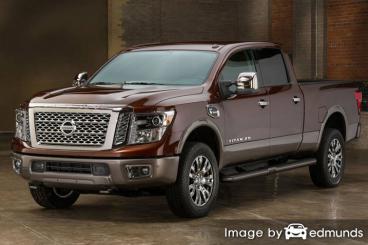 Insurance rates Nissan Titan in Miami