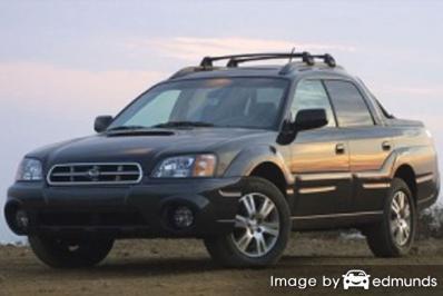 Discount Subaru Baja insurance