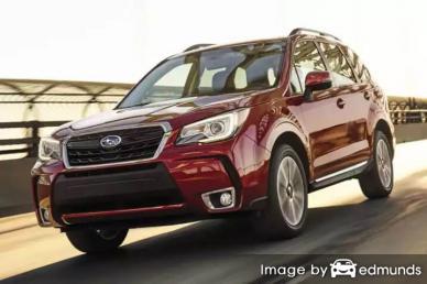 Insurance quote for Subaru Forester in Miami