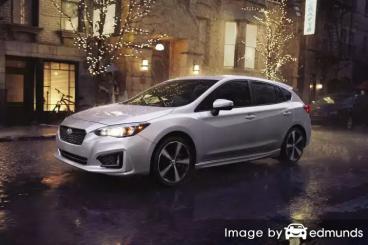 Insurance quote for Subaru Impreza in Miami