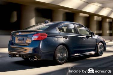 Insurance quote for Subaru WRX in Miami