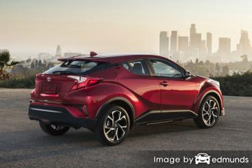 Insurance rates Toyota C-HR in Miami