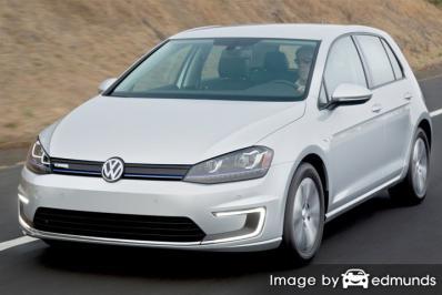 Insurance quote for Volkswagen e-Golf in Miami