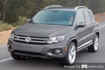 Insurance rates Volkswagen Tiguan in Miami